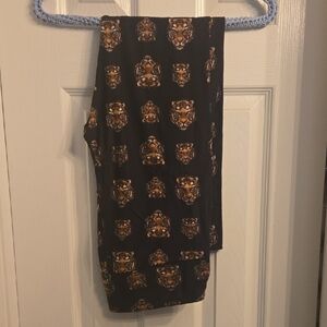 LuLaRoe Men's Black and Brown Patterned Joggers